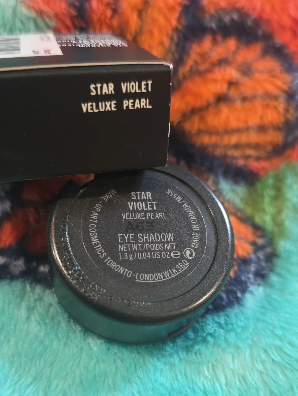 MAC Eyeshadow Star Violet Veluxe Pearl